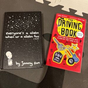 Everyone’s a aliebn when ur a aliebn too & driving book set